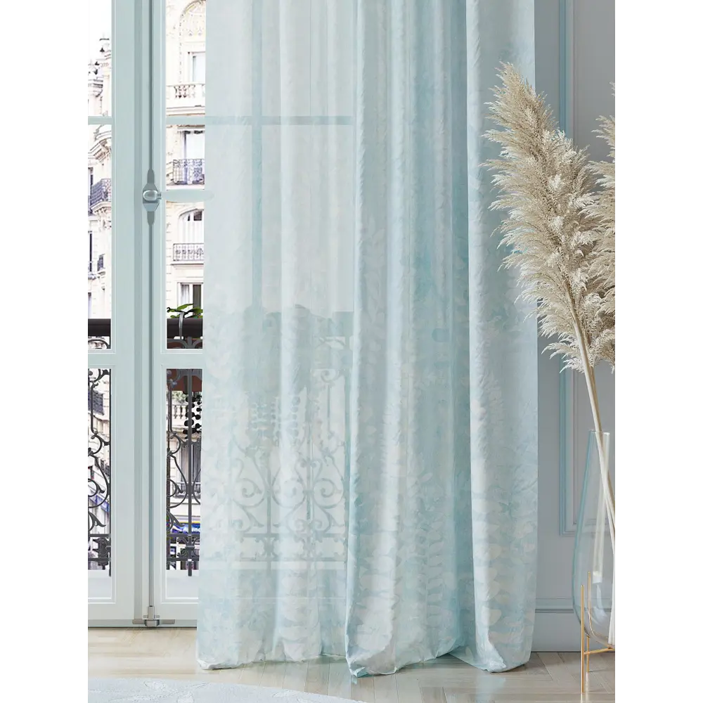 Фото 3 Тюль на шторной ленте At Home Румикоринс 150x260 см цвет белый Фото 3 Тюль на шторной ленте At Home Румикоринс 150x260 см цвет белый