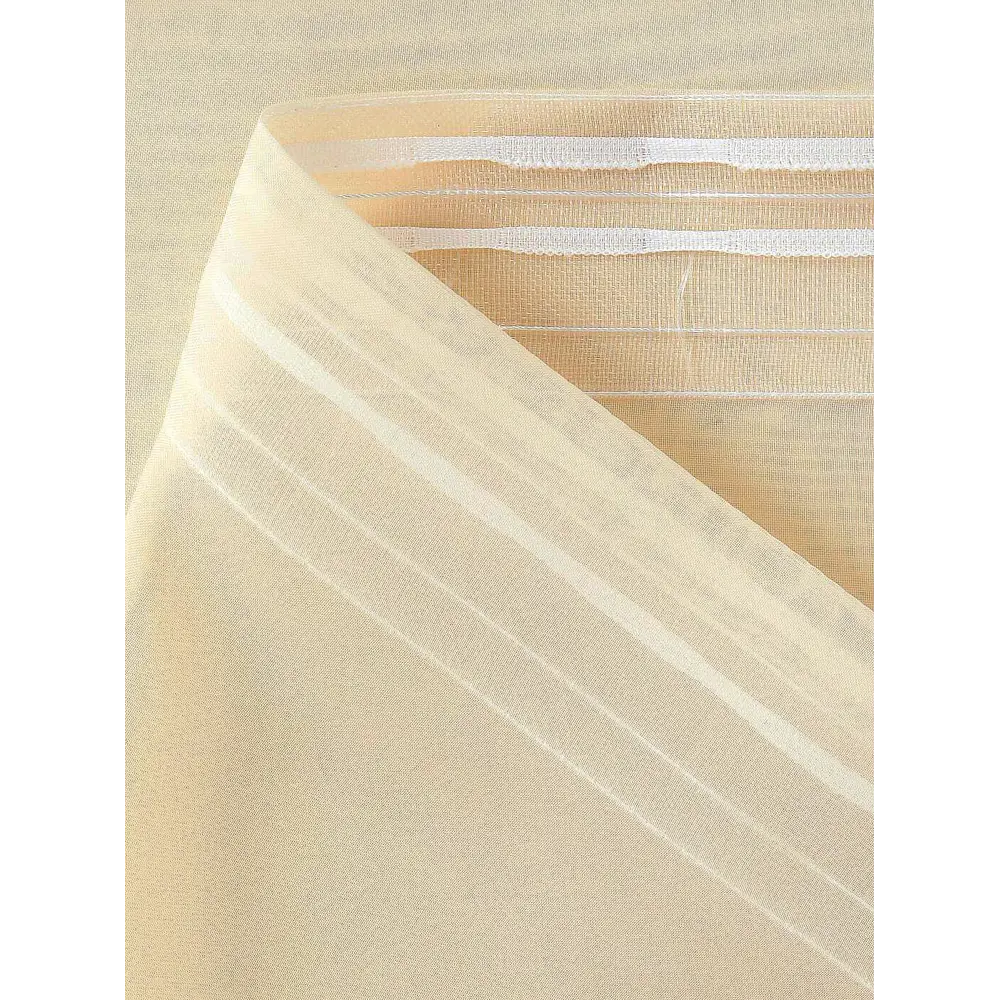 Фото 4 Тюль на шторной ленте At Home Стим 200x200 см цвет экрю Фото 4 Тюль на шторной ленте At Home Стим 200x200 см цвет экрю