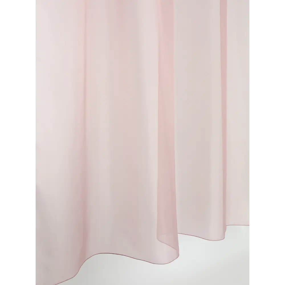 Фото 5 Тюль на шторной ленте ТД Текстиль Вуаль 140x180 см цвет сиреневый