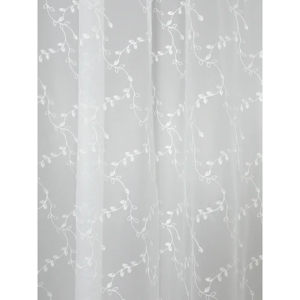 Фото 2 Тюль на шторной ленте ТД Текстиль Герти 300x250 см цвет белый Фото 2 Тюль на шторной ленте ТД Текстиль Герти 300x250 см цвет белый