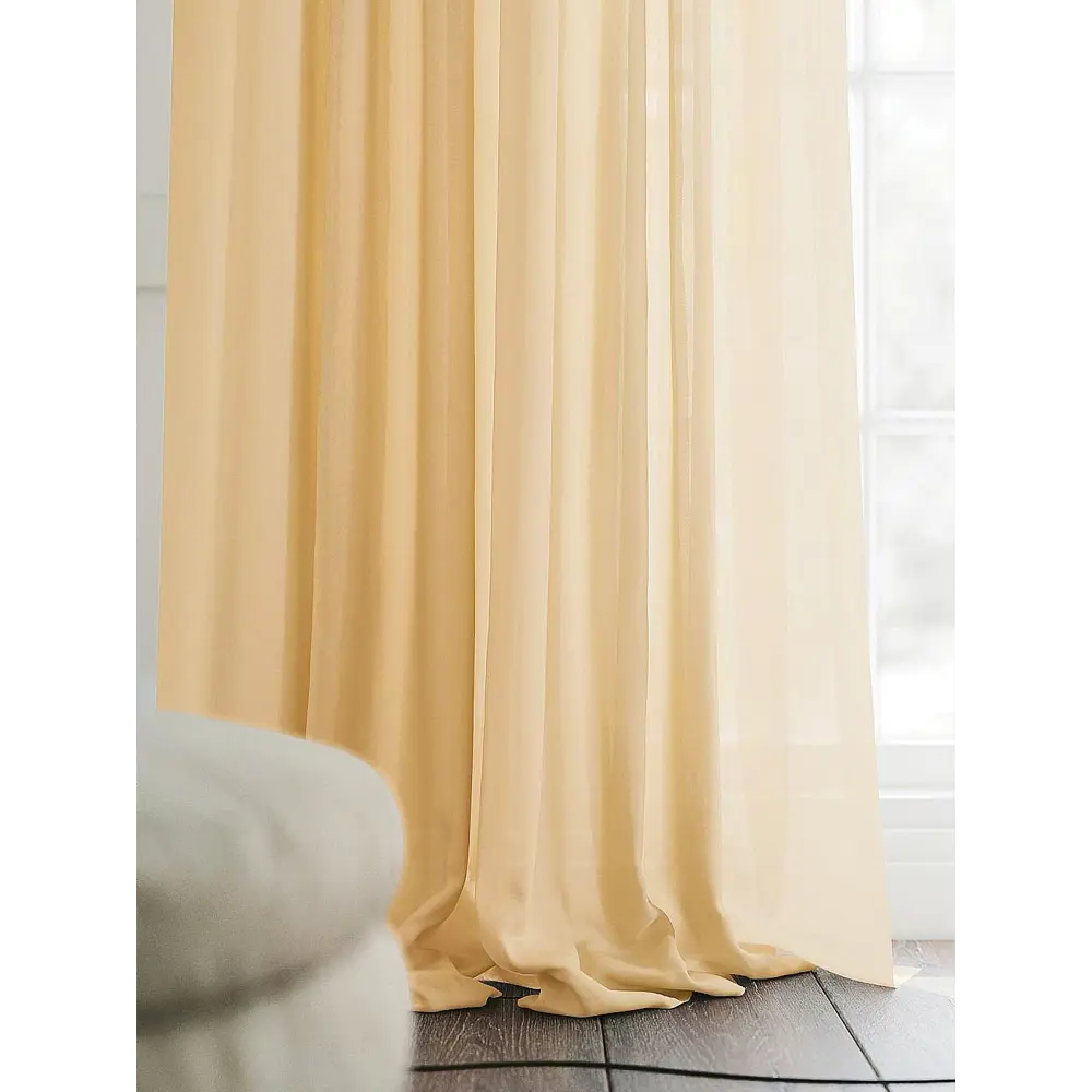Фото 7 Тюль на шторной ленте At Home Гюстин 150x270 см цвет экрю Фото 7 Тюль на шторной ленте At Home Гюстин 150x270 см цвет экрю