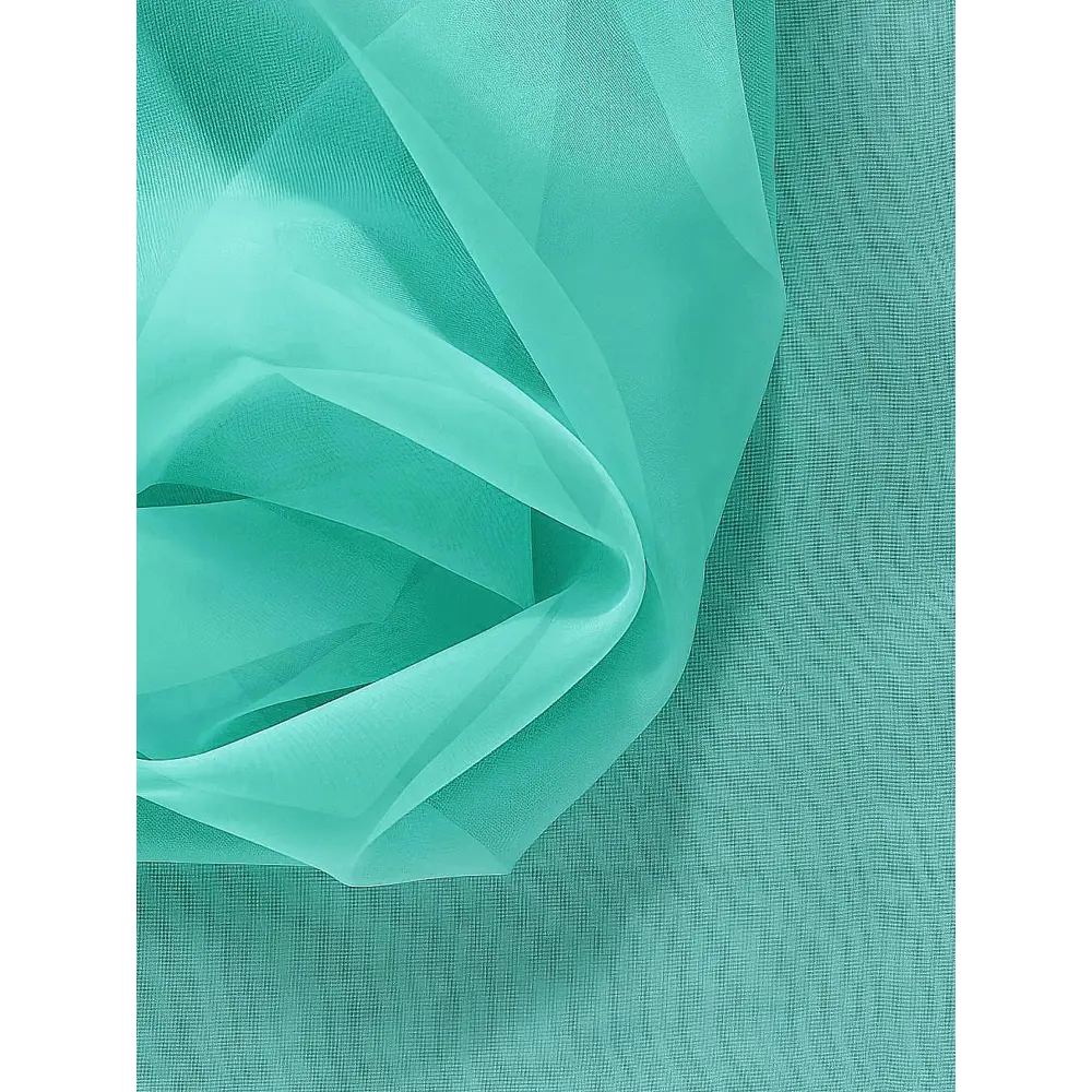 Фото 8 Тюль на шторной ленте At Home Бушар 200x270 см цвет тиффани Фото 8 Тюль на шторной ленте At Home Бушар 200x270 см цвет тиффани