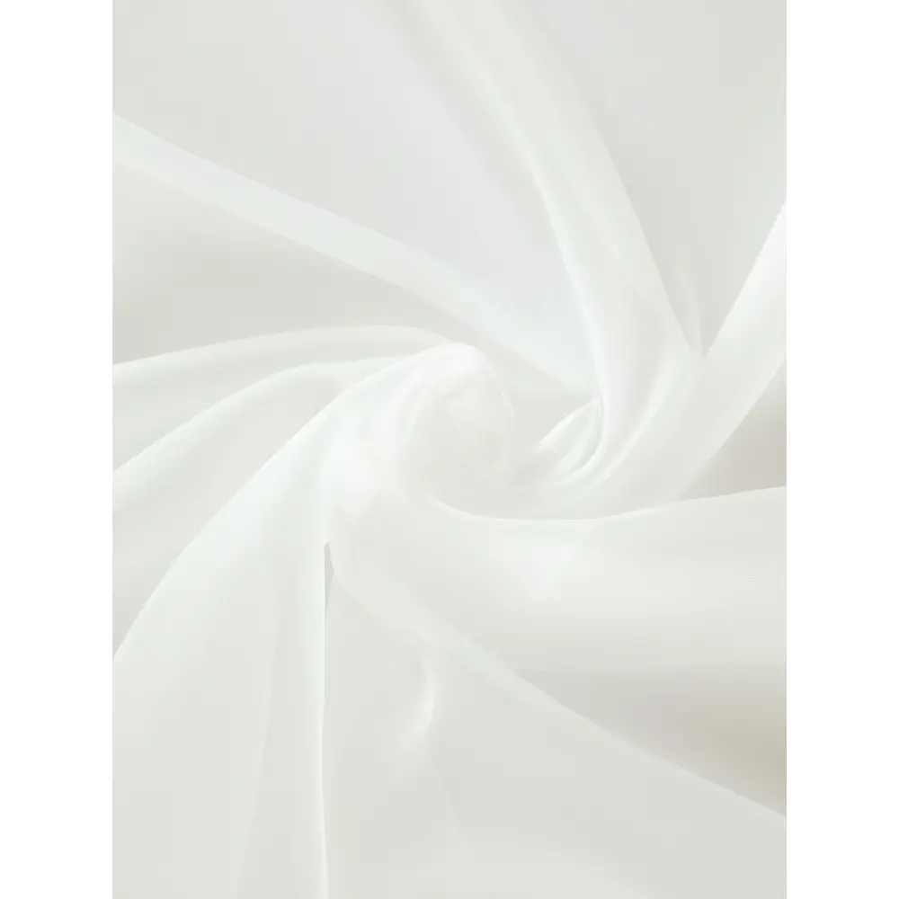 Фото 4 Тюль на шторной ленте ТД Текстиль Тория 150x140 см цвет молочный Фото 4 Тюль на шторной ленте ТД Текстиль Тория 150x140 см цвет молочный