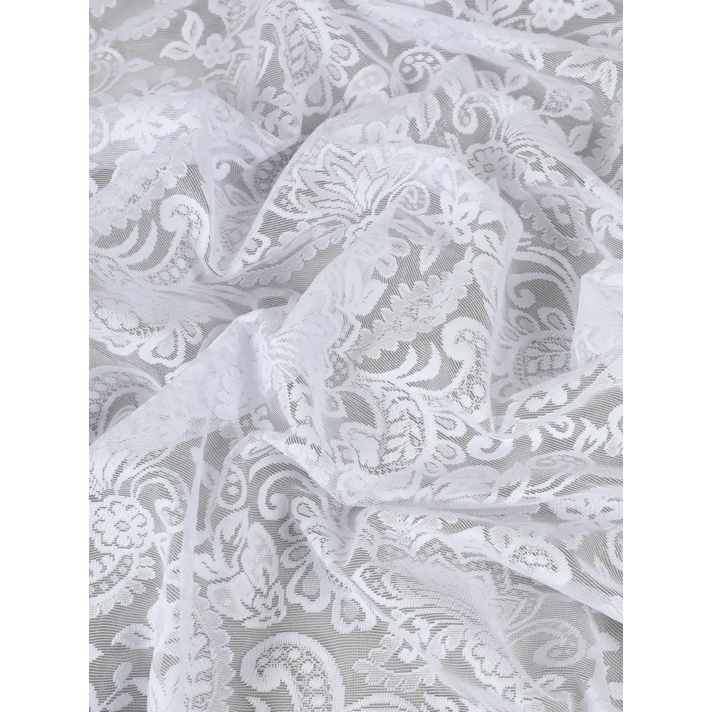 Фото 6 Тюль на шторной ленте ТД Текстиль Антия 300x240 см цвет белый Фото 6 Тюль на шторной ленте ТД Текстиль Антия 300x240 см цвет белый