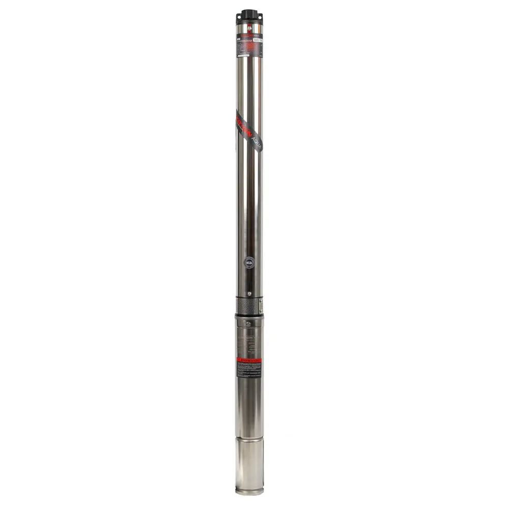 Фото 3 Насос садовый скважинный Verton DW85/750V высота подъема 85 м кабель 50 м расход 4500 л/ч Фото 3 Насос садовый скважинный Verton DW85/750V высота подъема 85 м кабель 50 м расход 4500 л/ч