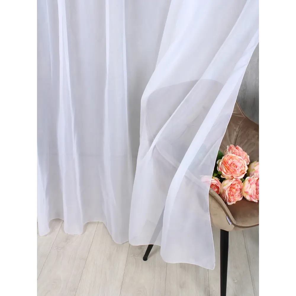 Фото 15 Тюль на шторной ленте Bio-Line вуаль 500x260 см цвет белый Фото 15 Тюль на шторной ленте Bio-Line вуаль 500x260 см цвет белый