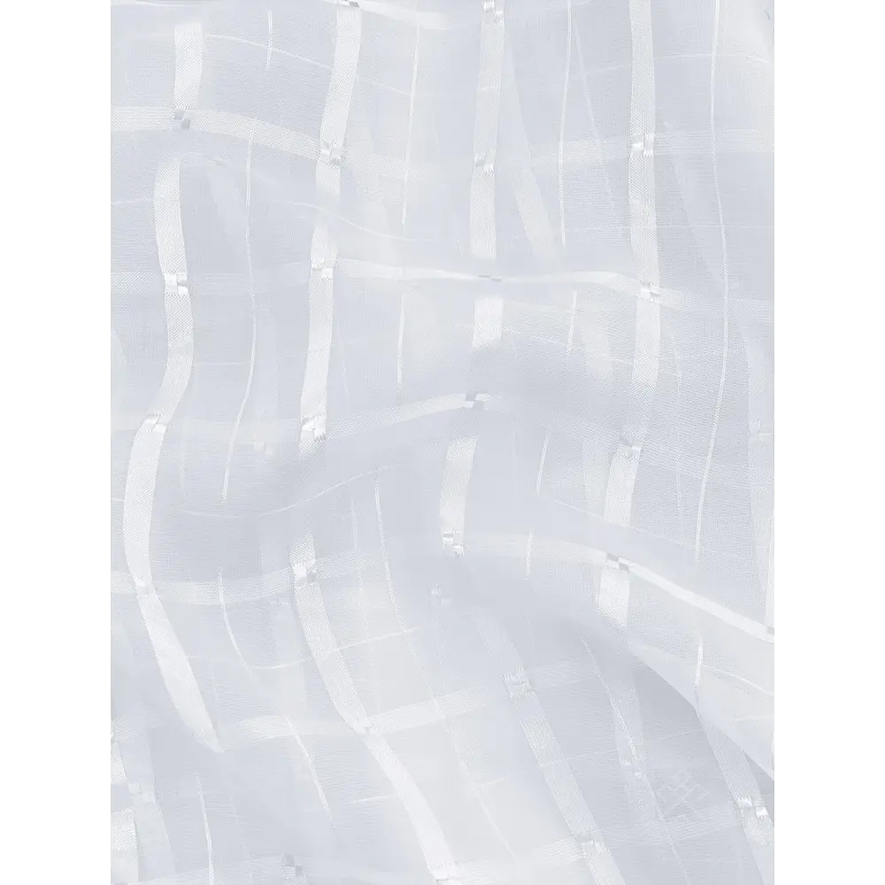 Фото 2 Тюль на шторной ленте Параскева Берта 275x180 см цвет белый