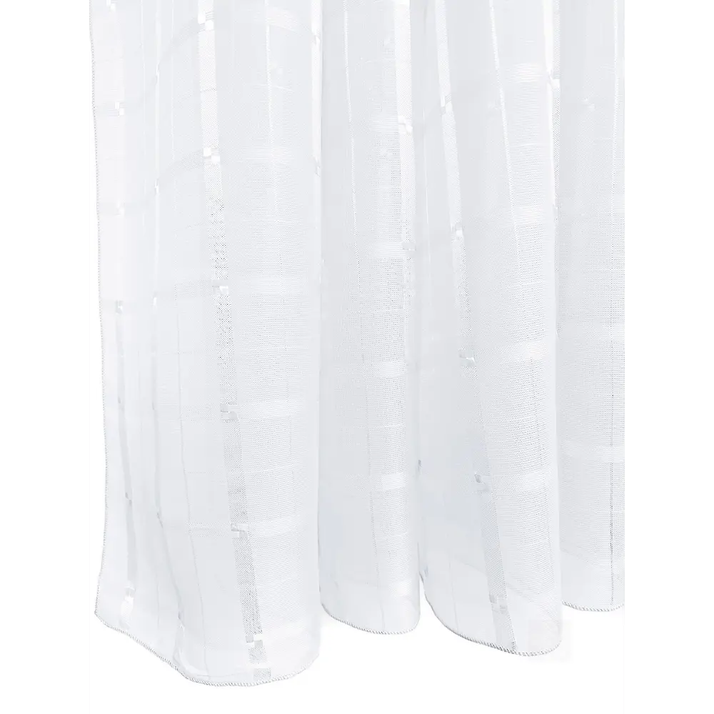 Фото 5 Тюль на шторной ленте Параскева Берта 275x180 см цвет белый