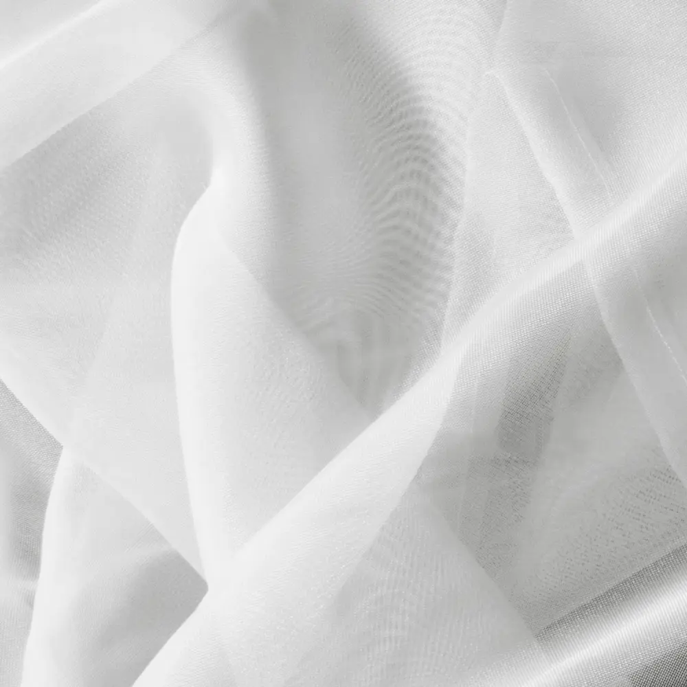 Фото 2 Тюль на шторной ленте Witerra вуаль 290x260 см цвет белый