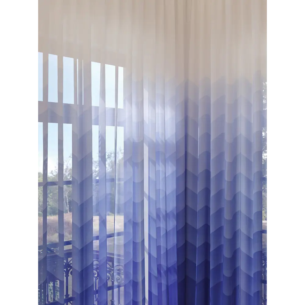 Фото 2 Тюль на шторной ленте At Home Шенклиорс 150x280 см цвет бежевый Фото 2 Тюль на шторной ленте At Home Шенклиорс 150x280 см цвет бежевый