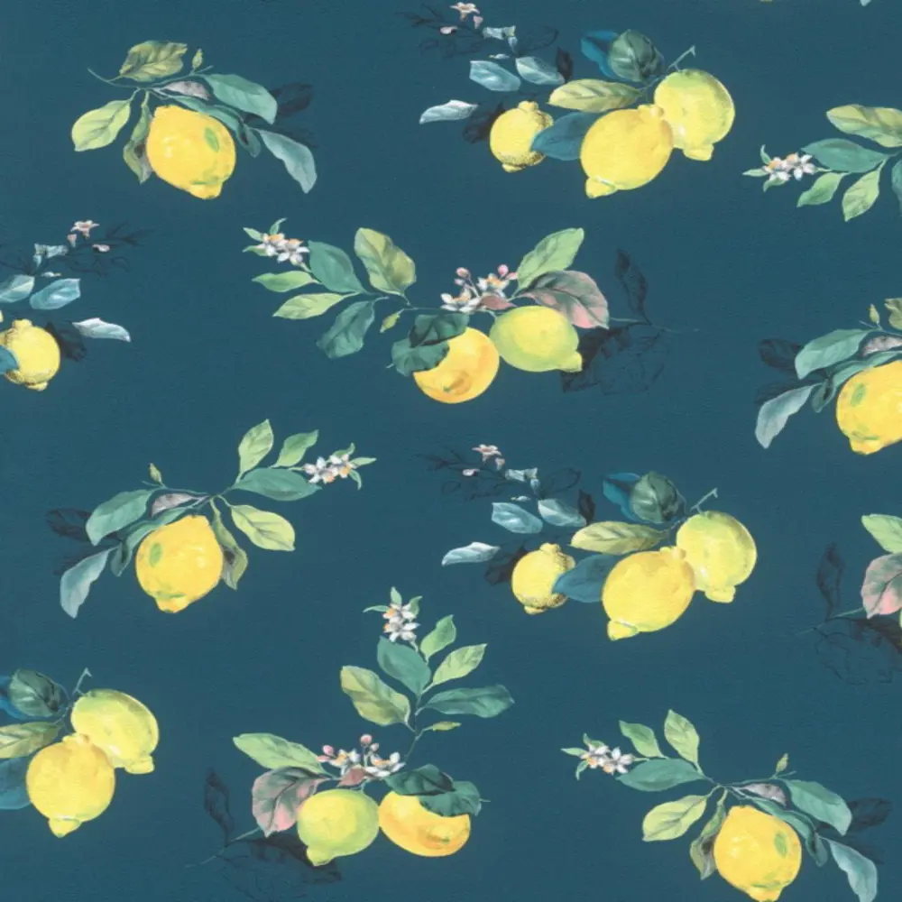 Фото Обои флизелиновые Rasch Textil Petite Fleur 5 0.53 м бирюзовые 288437 Фото Обои флизелиновые Rasch Textil Petite Fleur 5 0.53 м бирюзовые 288437