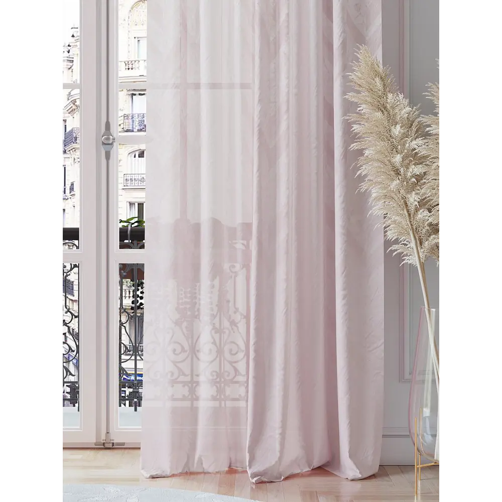 Фото 3 Тюль на шторной ленте Helga Рилофирен 150x260 см цвет белый Фото 3 Тюль на шторной ленте Helga Рилофирен 150x260 см цвет белый