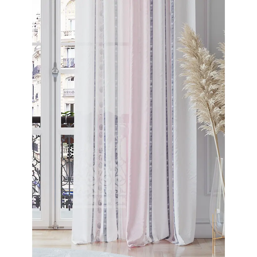 Фото 3 Тюль на шторной ленте Helga Рилирконс 150x260 см цвет белый Фото 3 Тюль на шторной ленте Helga Рилирконс 150x260 см цвет белый