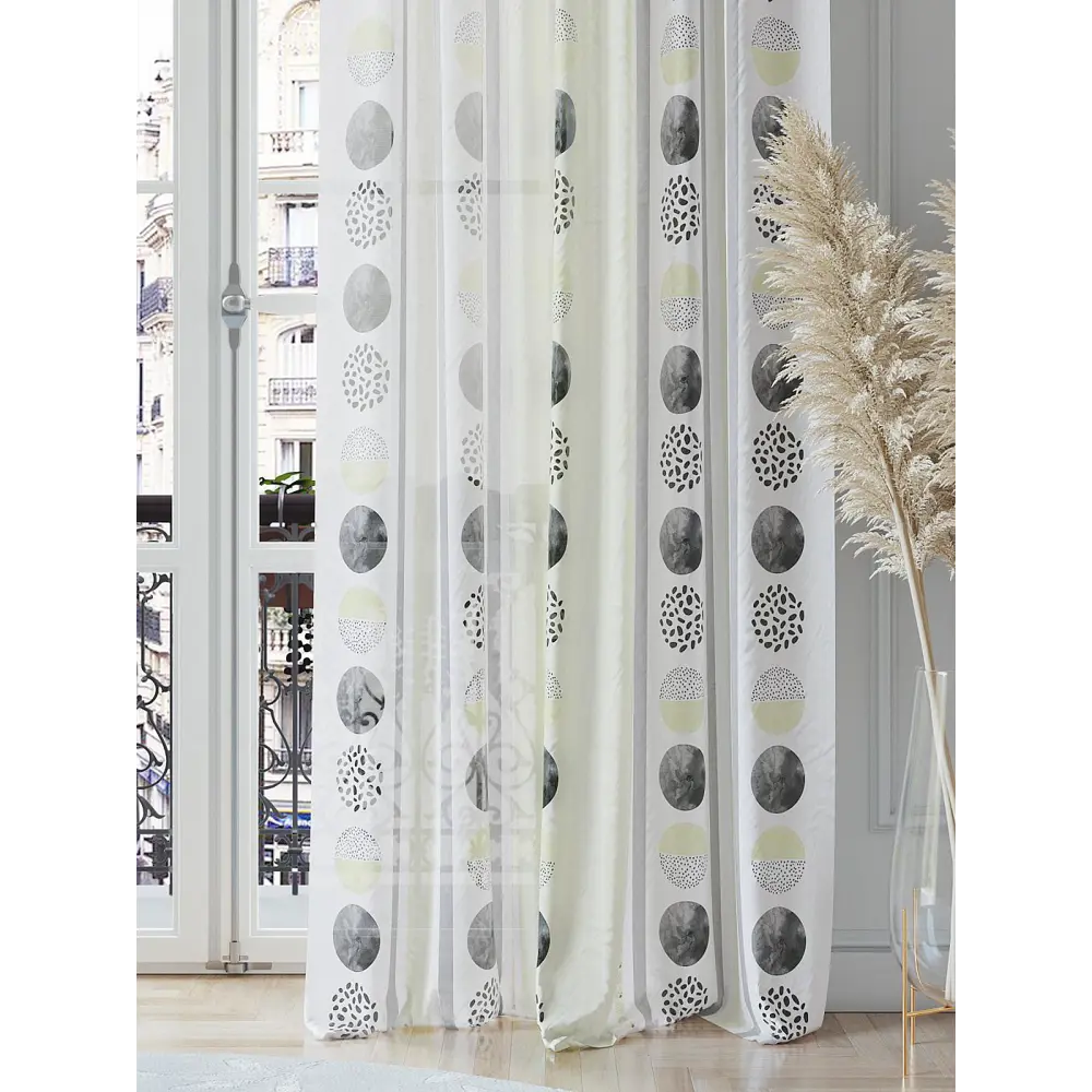 Фото 3 Тюль на шторной ленте Helga Рилорикрос 150x260 см цвет белый Фото 3 Тюль на шторной ленте Helga Рилорикрос 150x260 см цвет белый