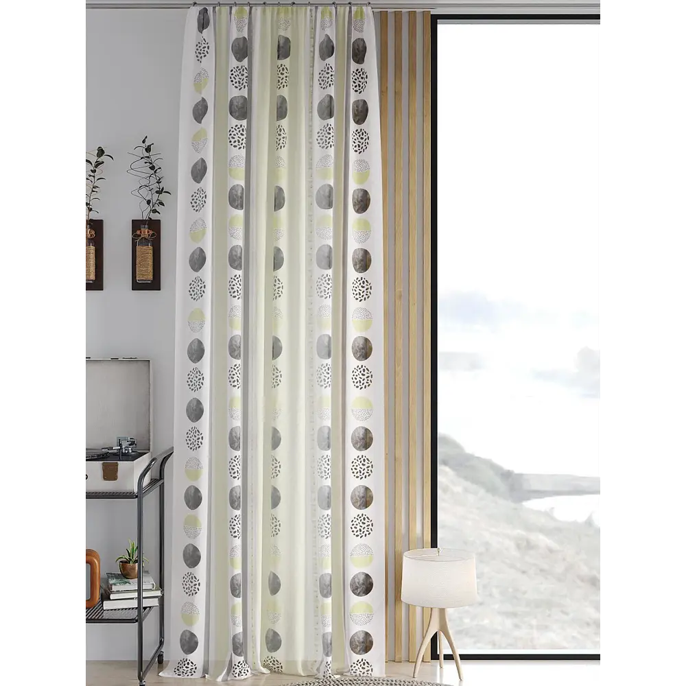 Фото Тюль на шторной ленте Helga Рилорикрос 150x260 см цвет белый Фото Тюль на шторной ленте Helga Рилорикрос 150x260 см цвет белый