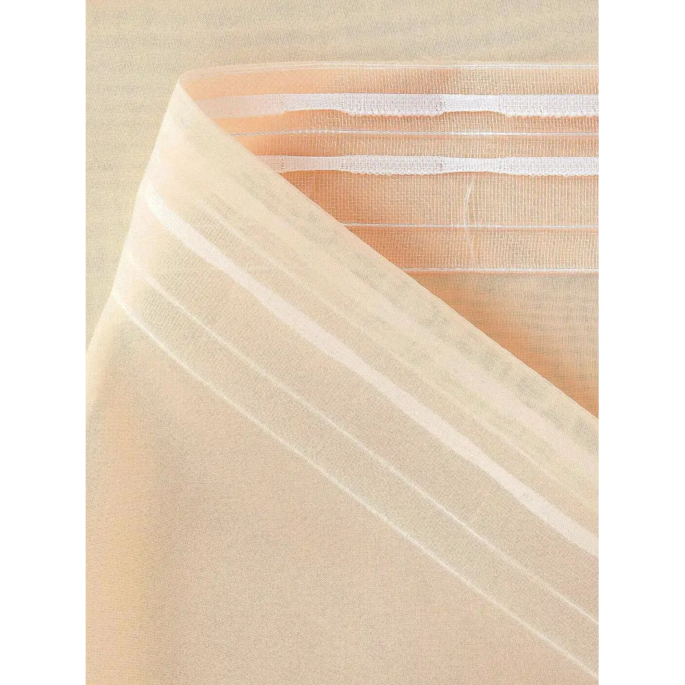 Фото 4 Тюль на шторной ленте для кухни Helga Тициния 300x180 см цвет коралловый