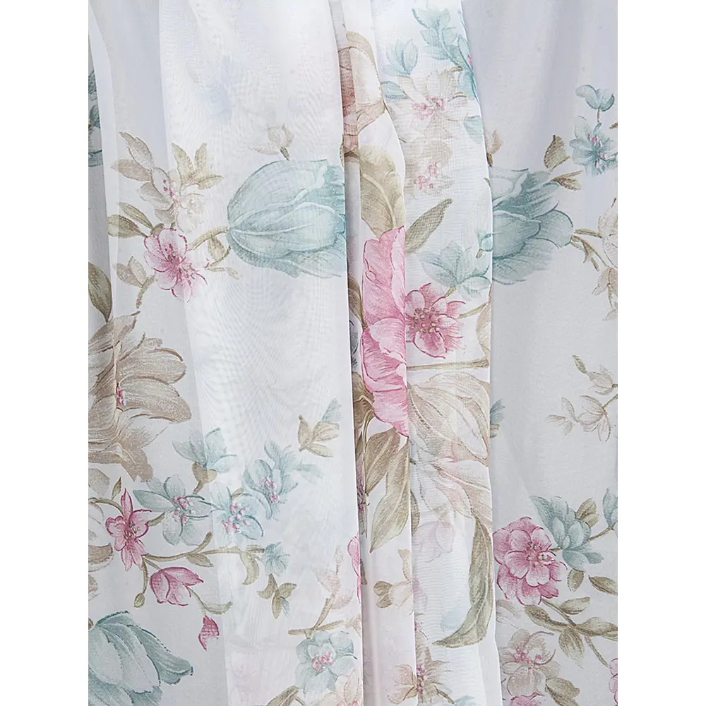 Фото 2 Тюль на шторной ленте ТД Текстиль Печать 2099, 300x270 см цвет разноцветный Фото 2 Тюль на шторной ленте ТД Текстиль Печать 2099, 300x270 см цвет разноцветный