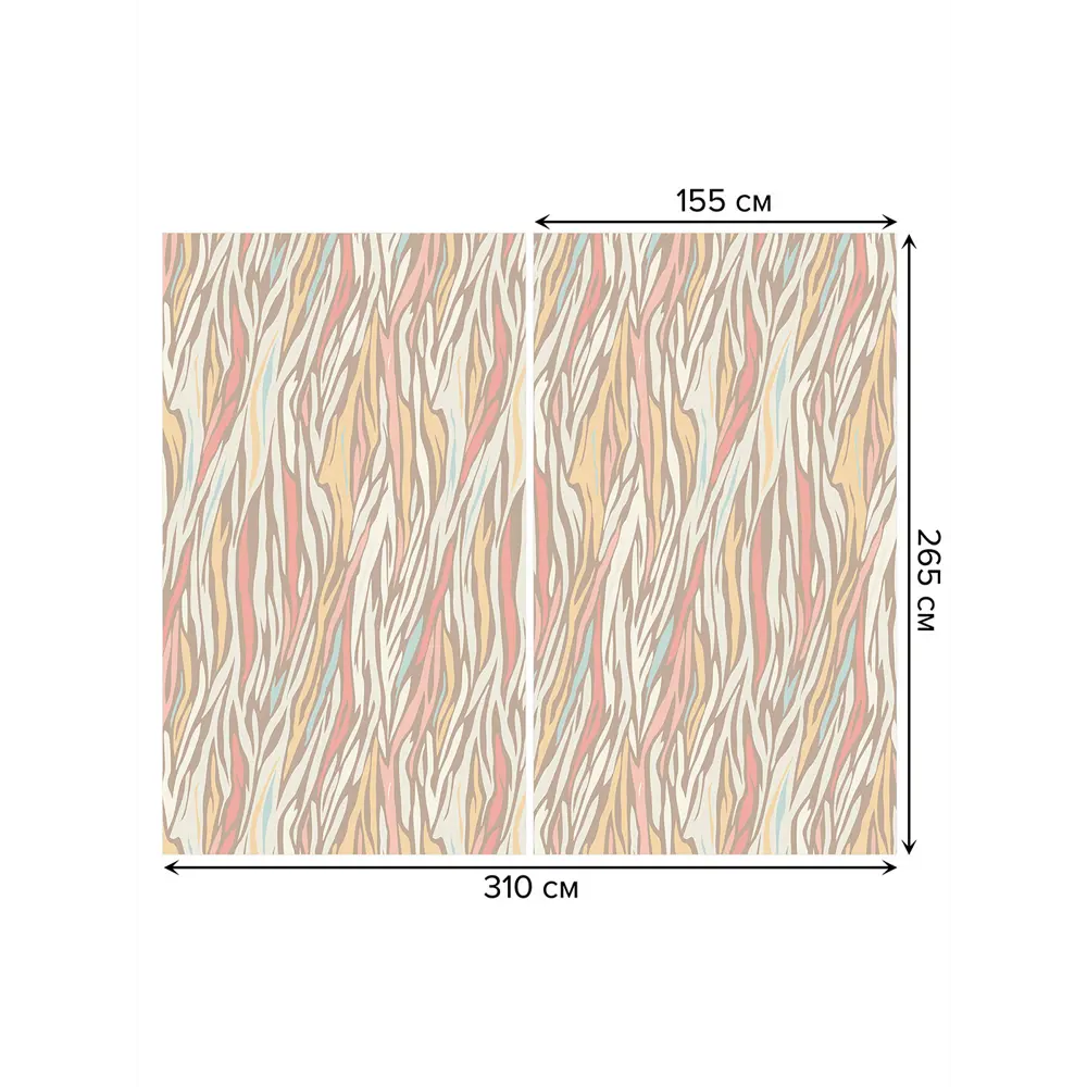 Фото 3 Тюль на шторной ленте Пламенный рисунок 310x265 см рисунок вензель цвет оранжевый Фото 3 Тюль на шторной ленте Пламенный рисунок 310x265 см рисунок вензель цвет оранжевый