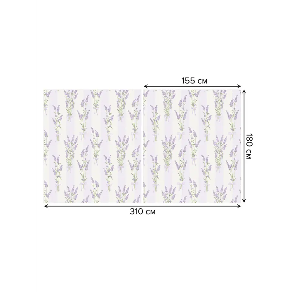 Фото 2 Тюль на шторной ленте для кухни Лесные Кусты 155x180 см цвет светло-розовый Фото 2 Тюль на шторной ленте для кухни Лесные Кусты 155x180 см цвет светло-розовый