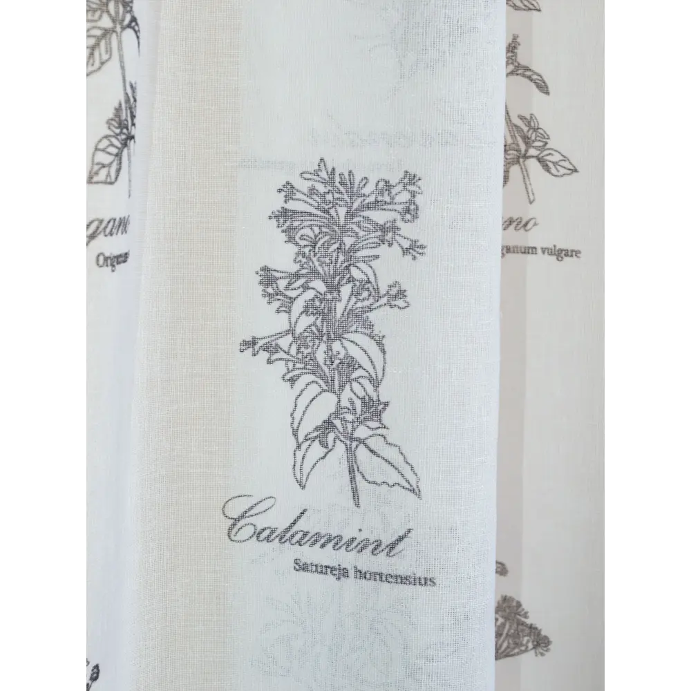 Фото 7 Тюль на шторной ленте для кухни Дебора 300x250 см цвет белый