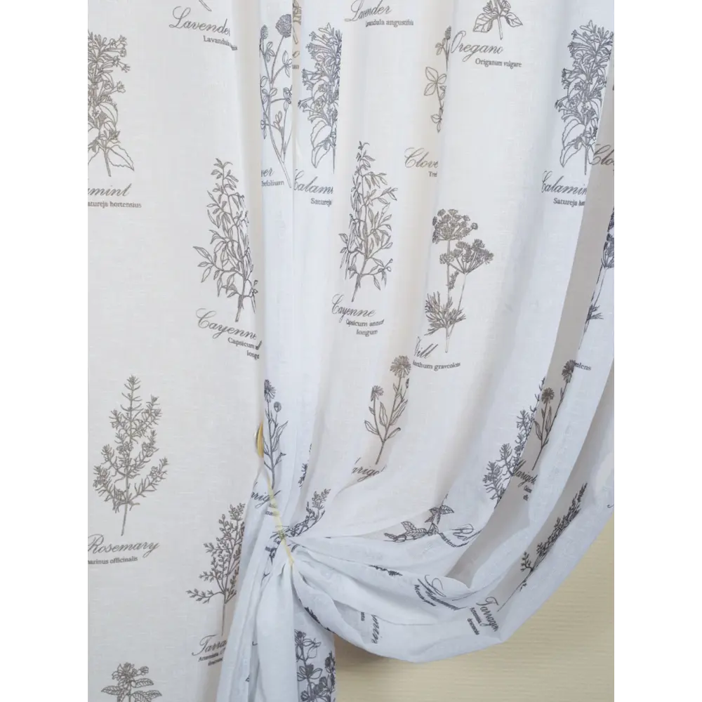 Фото 2 Тюль на шторной ленте для кухни Дебора 300x270 см цвет белый