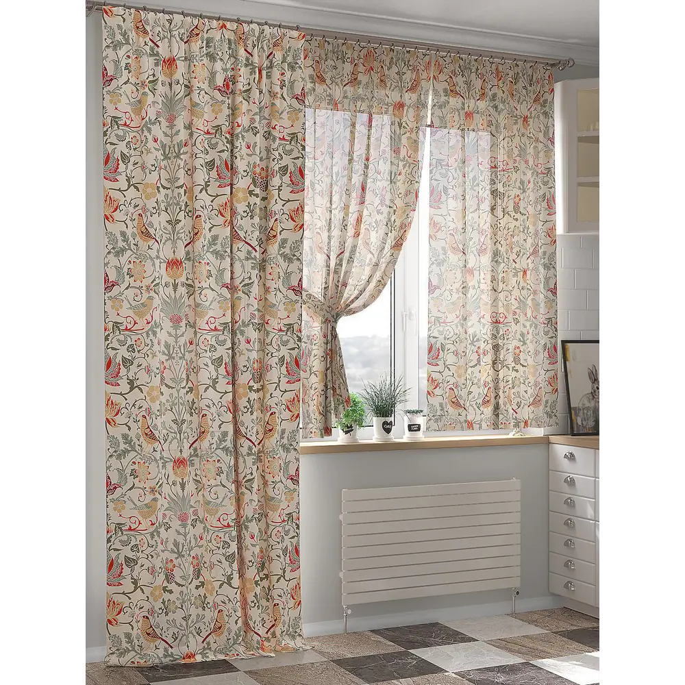 Фото Комплект штор Comfy Way Леонвирс Лименирс Фото Комплект штор Comfy Way Леонвирс Лименирс