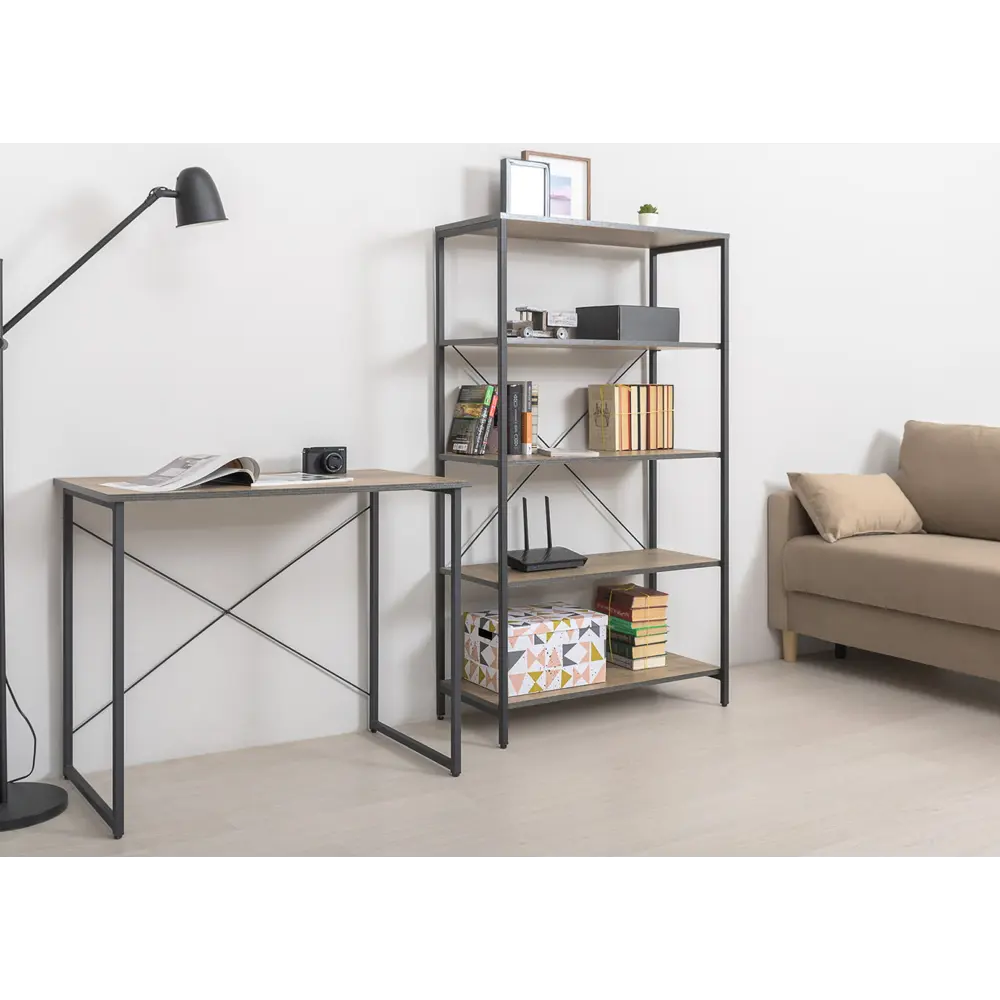 Фото 2 Стол Mobi Трувор 12.98 N 90x74.5x53 см ЛДСП цвет дуб гранж Фото 2 Стол Mobi Трувор 12.98 N 90x74.5x53 см ЛДСП цвет дуб гранж