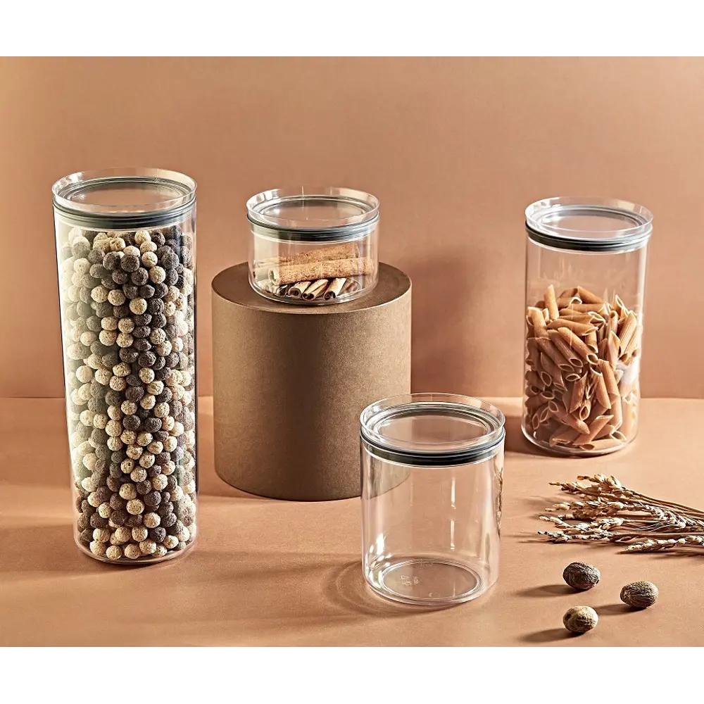 Фото 3 Контейнер для хранения Emhouse EP-163 1.6 л пластик цвет прозрачный Фото 3 Контейнер для хранения Emhouse EP-163 1.6 л пластик цвет прозрачный