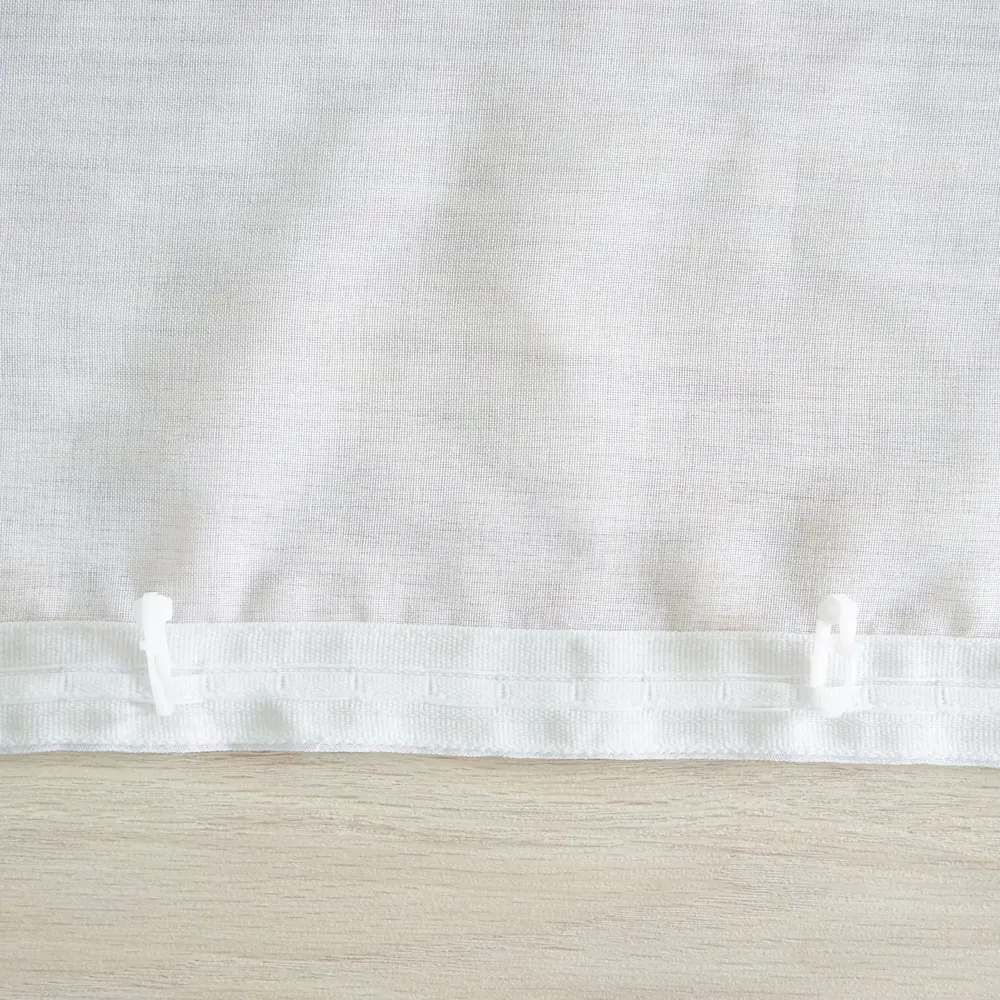 Фото 7 Тюль на шторной ленте Witerra с вышивкой Вензель 150x275 см цвет белый Фото 7 Тюль на шторной ленте Witerra с вышивкой Вензель 150x275 см цвет белый