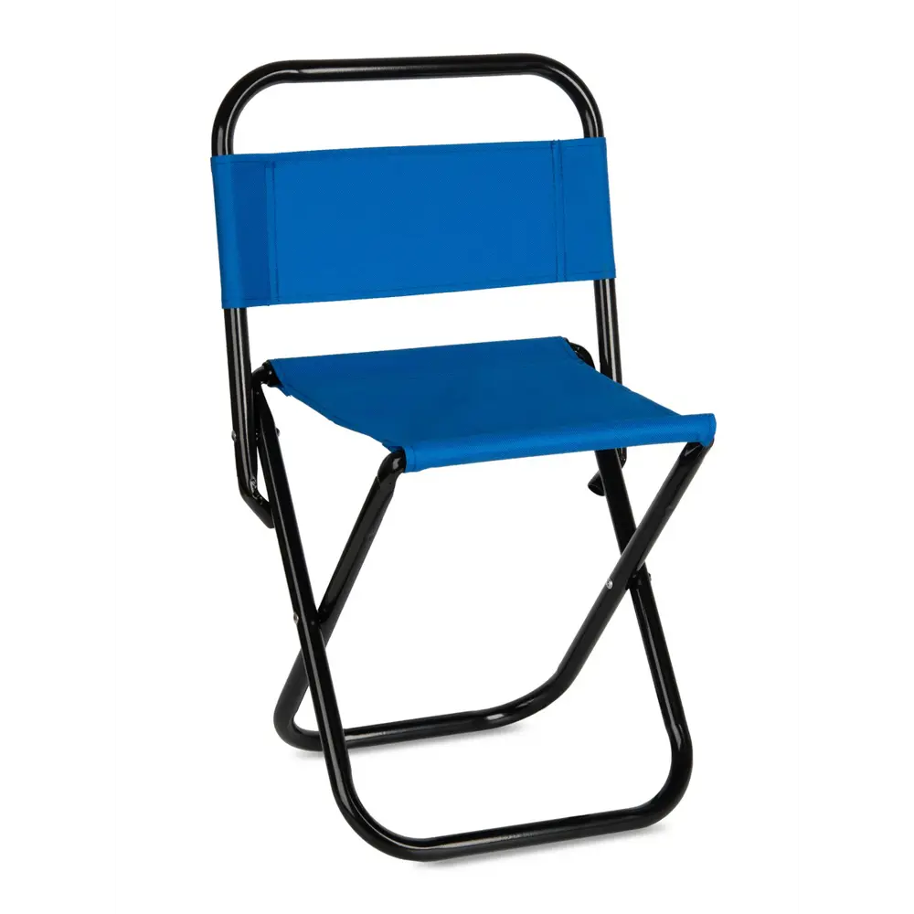 Фото Стул садовый складной Velton park HJYG004  ///синий 30.5 см х 27 см х 50 см Ткань синий