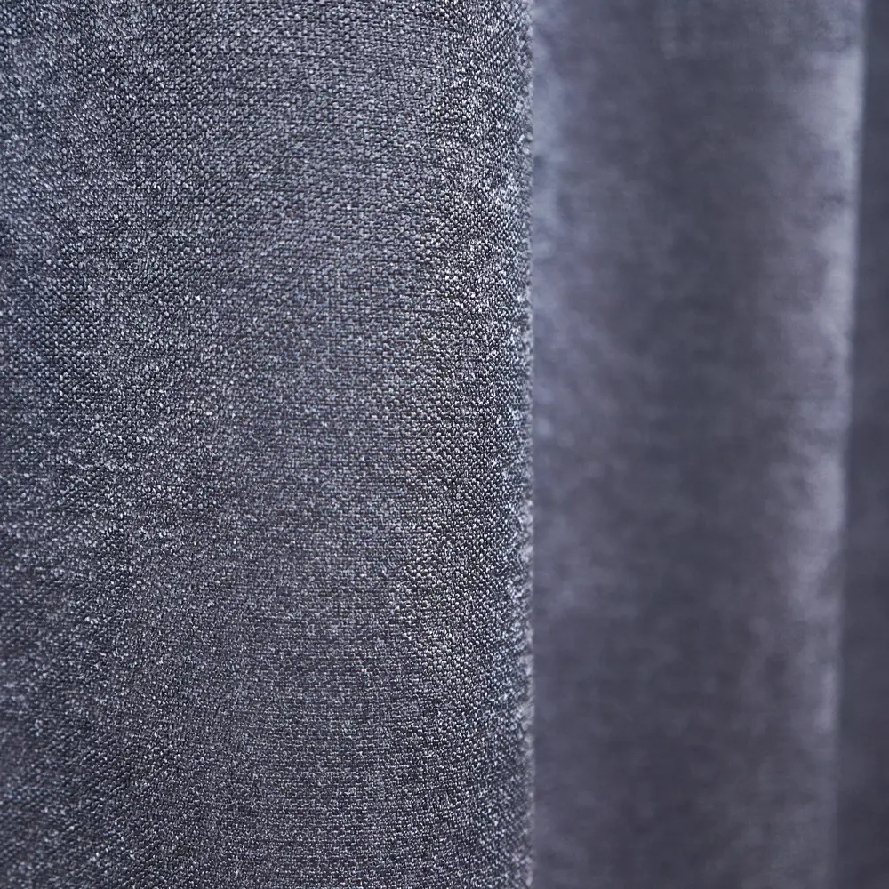 Фото 5 Штора на шторной ленте Witerra канвас-велюр 135x260 см цвет фиолетовый