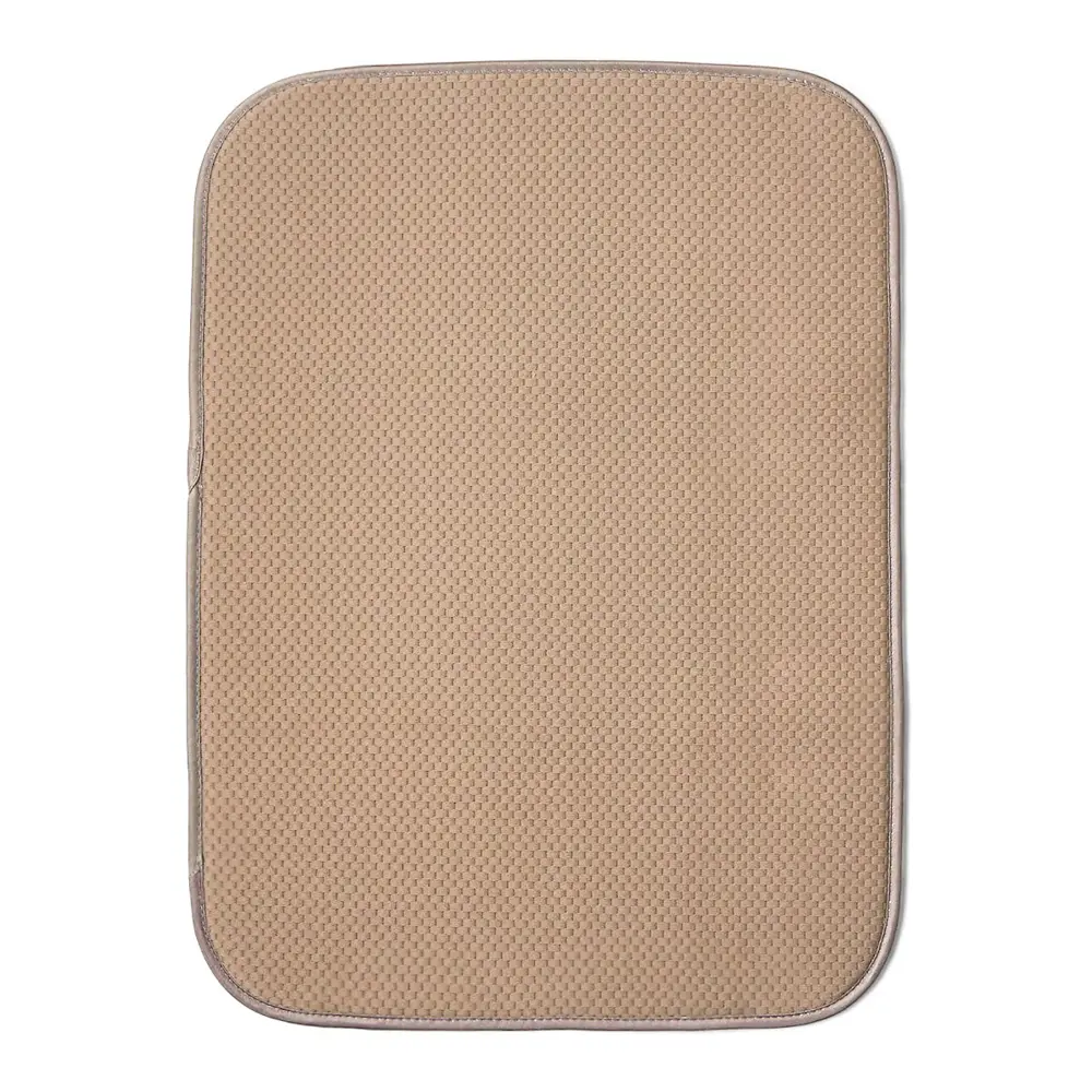 Фото 2 Коврик для сушки посуды Deнастия 38 см цвет бежевый