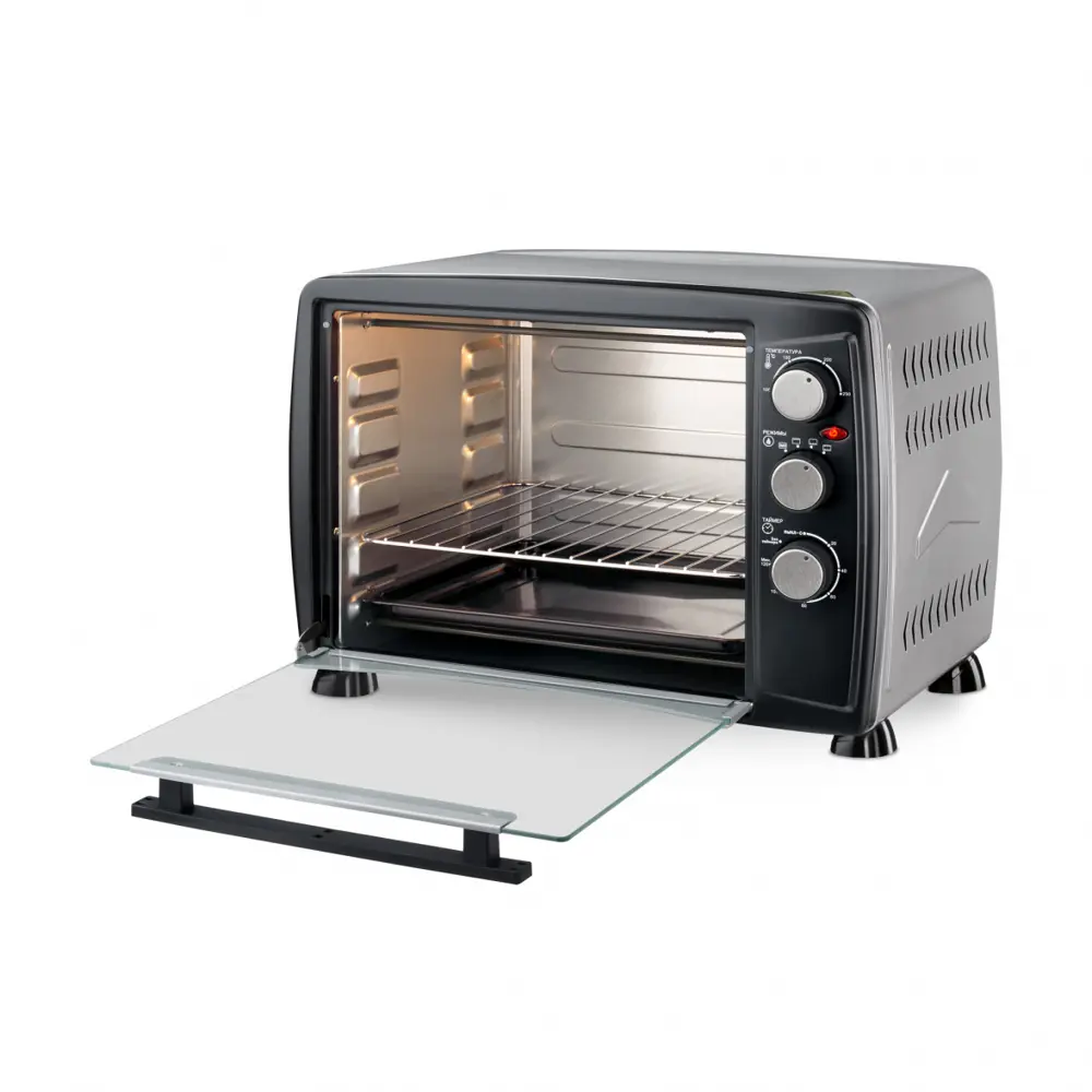 Фото 5 Электропечь 1500 Вт Starwind 1732207 50.5x36.5x37 см цвет серебристый