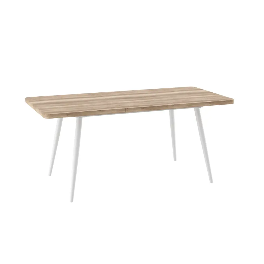 Фото 2 Стол Mebwill Вояж 140x85x75см ЛДСП цвет дуб каньон/белый Фото 2 Стол Mebwill Вояж 140x85x75см ЛДСП цвет дуб каньон/белый