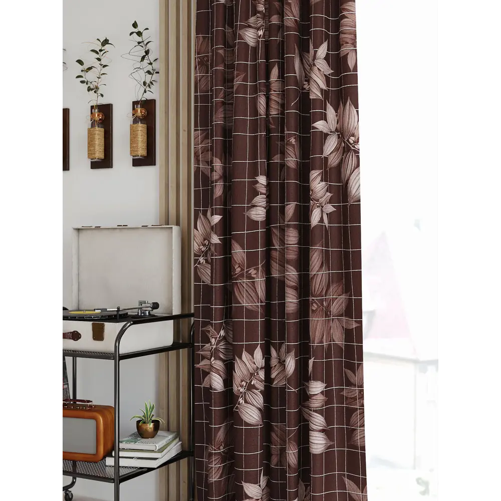 Фото 2 Комплект штор на шторной ленте AT Home Бронтвирс 150x250 см цвет белый Фото 2 Комплект штор на шторной ленте AT Home Бронтвирс 150x250 см цвет белый