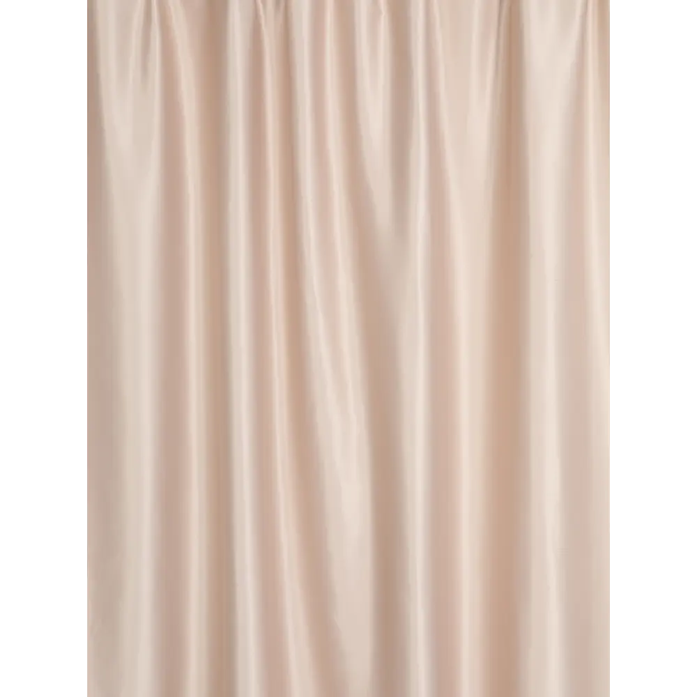 Фото 2 Штора на шторной ленте ТД Текстиль Ресифи 240x140 см цвет бежевый
