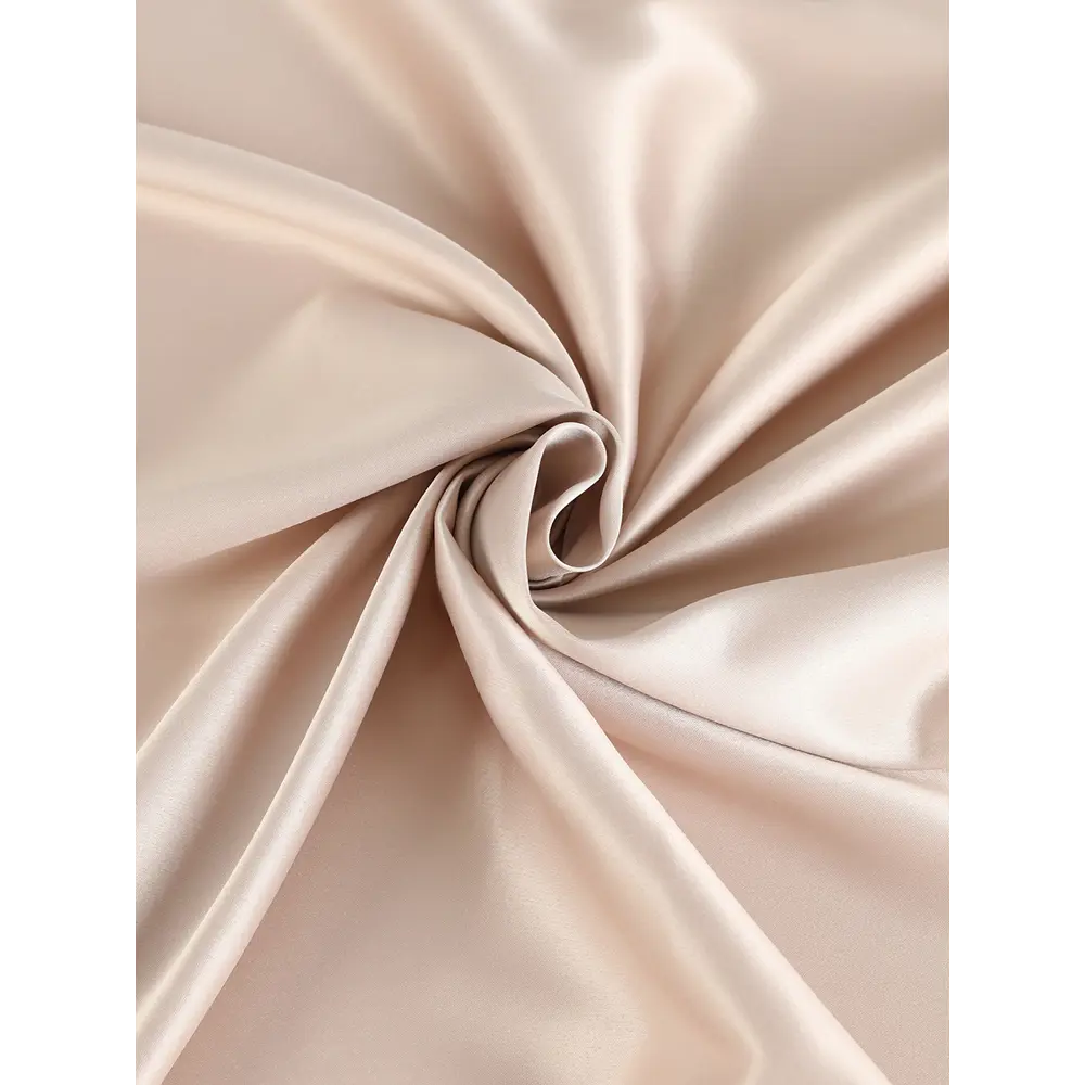 Фото 4 Штора на шторной ленте ТД Текстиль Ресифи 240x140 см цвет бежевый