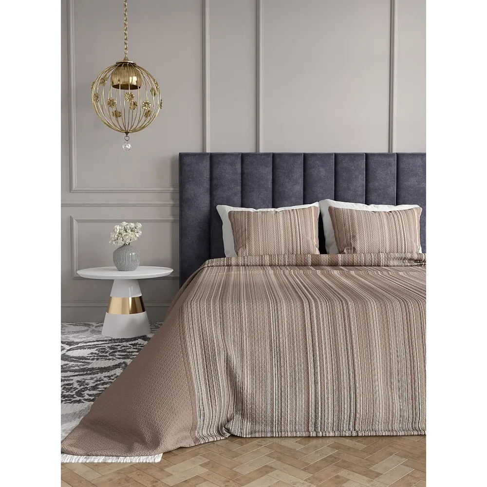 Фото 4 Штора на шторной ленте Helga Маппет 990221, 220x280 см цвет коричневый Фото 4 Штора на шторной ленте Helga Маппет 990221, 220x280 см цвет коричневый