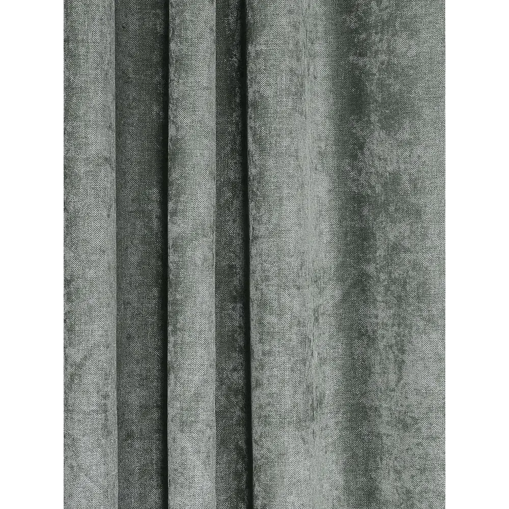 Фото 2 Штора на шторной ленте Helga Дегарде Apihl-206943 300x270 см цвет серый