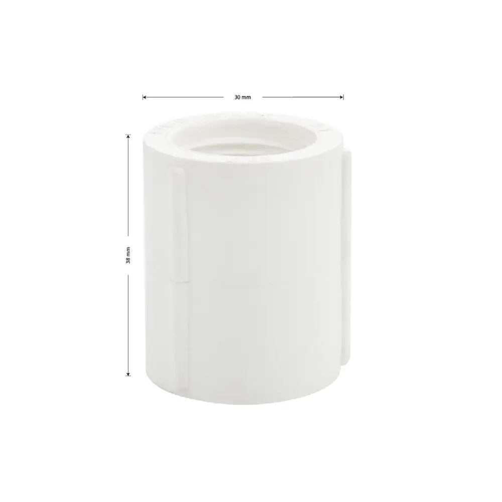 Фото 2 Муфта MAK 1/2"x1/2" ВР полипропилен Фото 2 Муфта MAK 1/2"x1/2" ВР полипропилен
