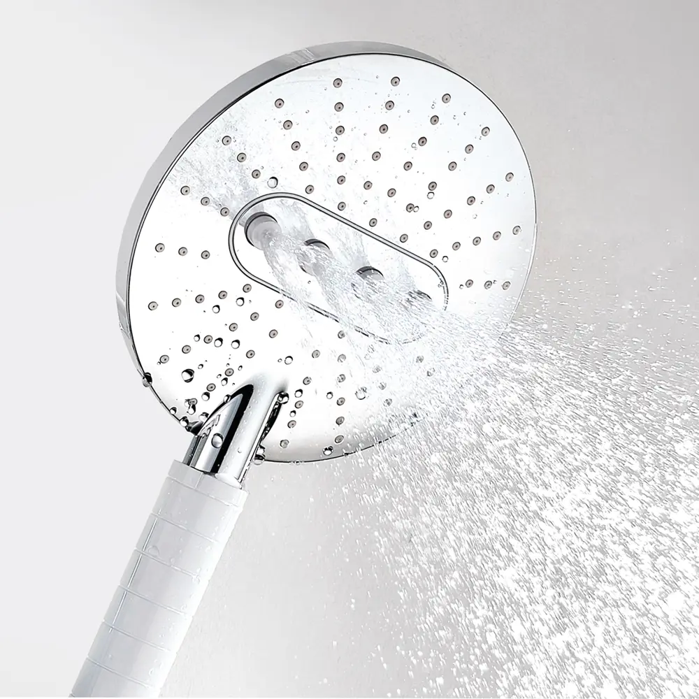 Фото 8 Душевая стойка Wasserkraft 2222500005172 A113.116.059.CH Thermo 3 режимная цвет белый/хром Фото 8 Душевая стойка Wasserkraft 2222500005172 A113.116.059.CH Thermo 3 режимная цвет белый/хром