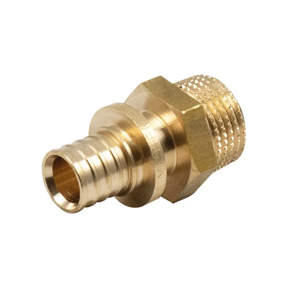 Фото Переходник Tiemme 3/4"x16 мм НР латунь Фото Переходник Tiemme 3/4"x16 мм НР латунь