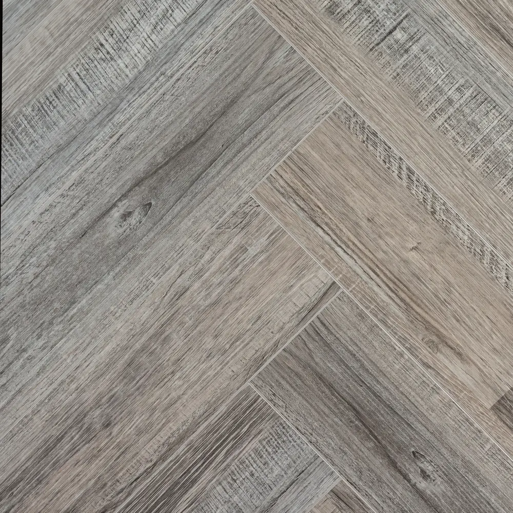 Фото SPC плитка Brig Floor Atlantic Herringbone Aqua Мурджан 42 класс толщина 4.50 мм 1.31 м², цена за упаковку