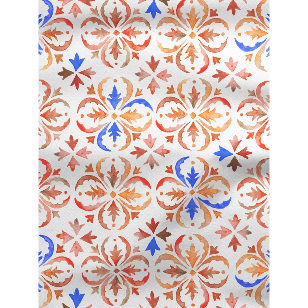 Фото 2 Комплект штор decoracion Акварельные узоры 33150105, 2 шт Фото 2 Комплект штор decoracion Акварельные узоры 33150105, 2 шт