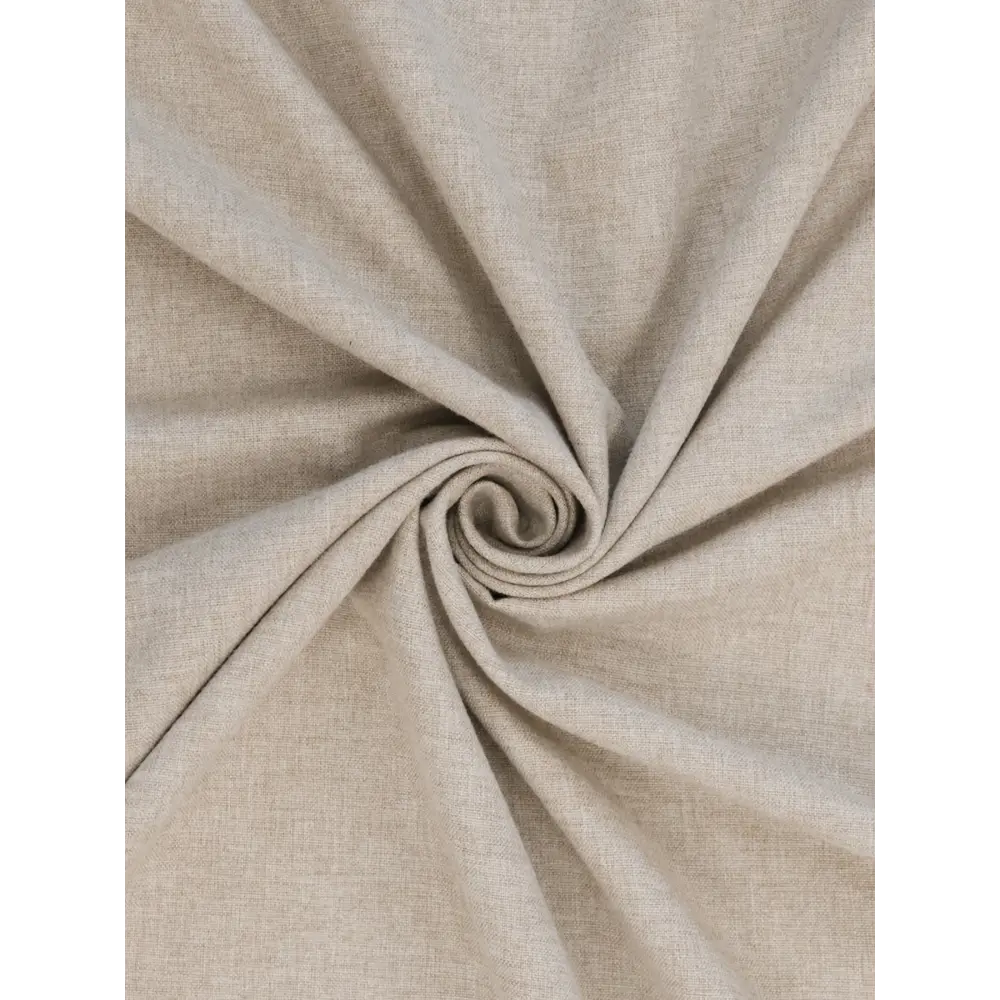 Фото 3 Штора на шторной ленте Amore Mio Лен 200x270 см цвет бежевый