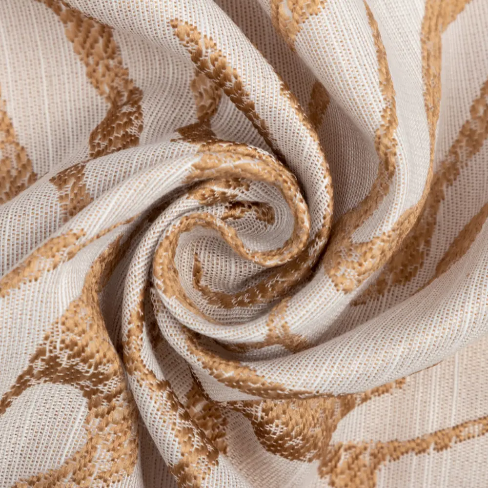 Фото 4 Штора на шторной ленте Этель Элит 250x265 см цвет бежевый