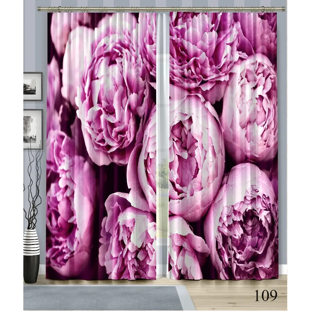 Фото Комплект штор Iris 260 см H109 Фото Комплект штор Iris 260 см H109