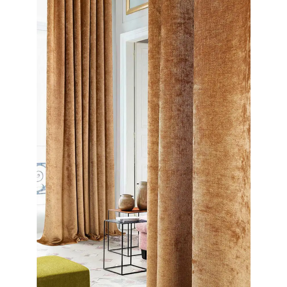 Фото Штора на шторной ленте Helga Сторм Apihl-101758 160x285 см цвет коричневый