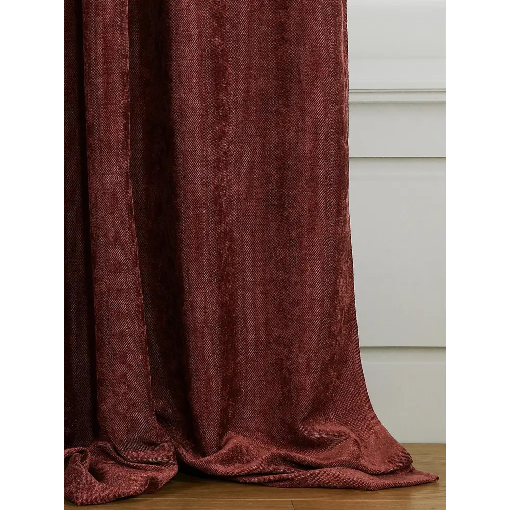Фото 3 Штора на шторной ленте Helga Сторм Apihl-101754 160x285 см цвет красный