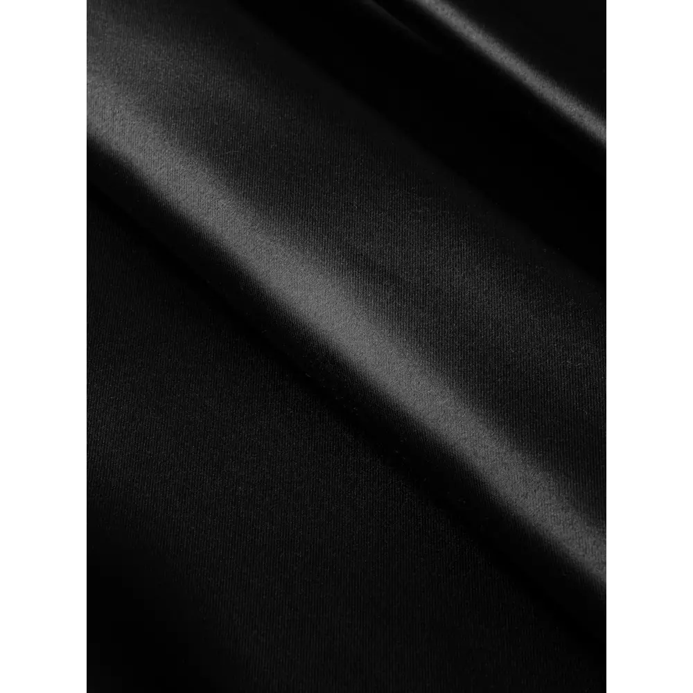 Фото 3 Комплект штор на шторной ленте AT Home Элести 200x250 см цвет черный Фото 3 Комплект штор на шторной ленте AT Home Элести 200x250 см цвет черный